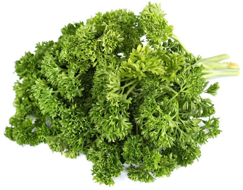 Curly parsley in the fight against chronic prostate