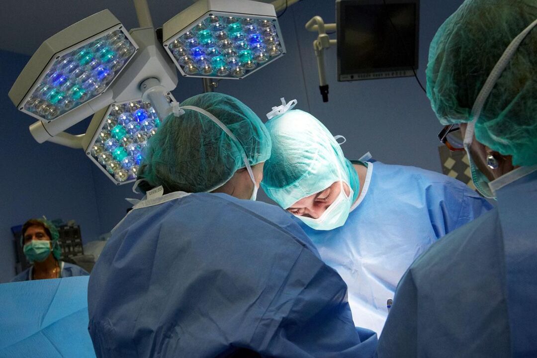 Surgery in chronic prostatitis