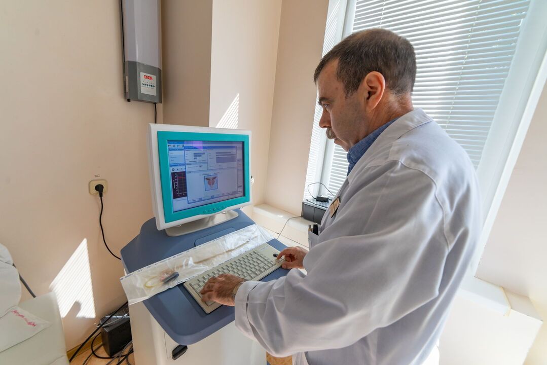 stationary equipment for the treatment of prostatitis
